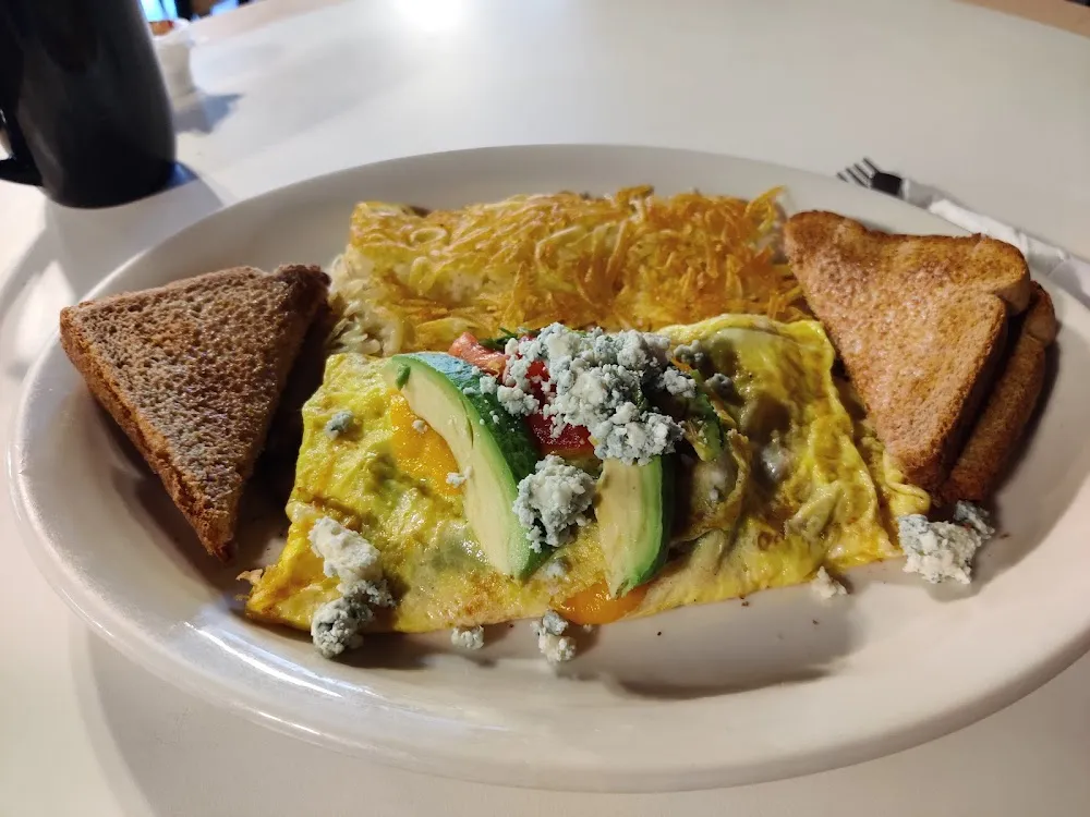 Spring Spinach Omelette